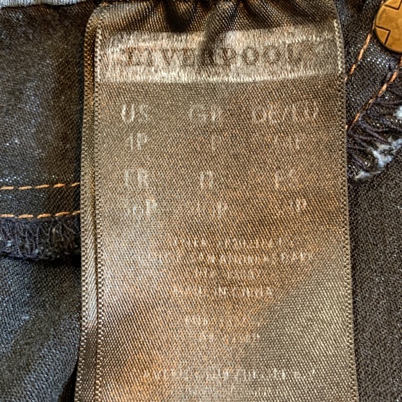 Liverpool Jeans Jeggings Elastic Waist Size 4 - Picture 2 of 6